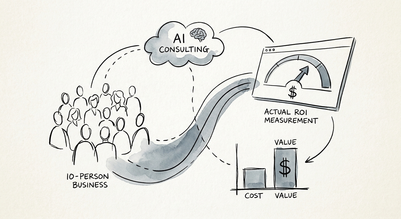 AI consulting budget levels mapped to readiness audit, workflow implementation, and custom automation.