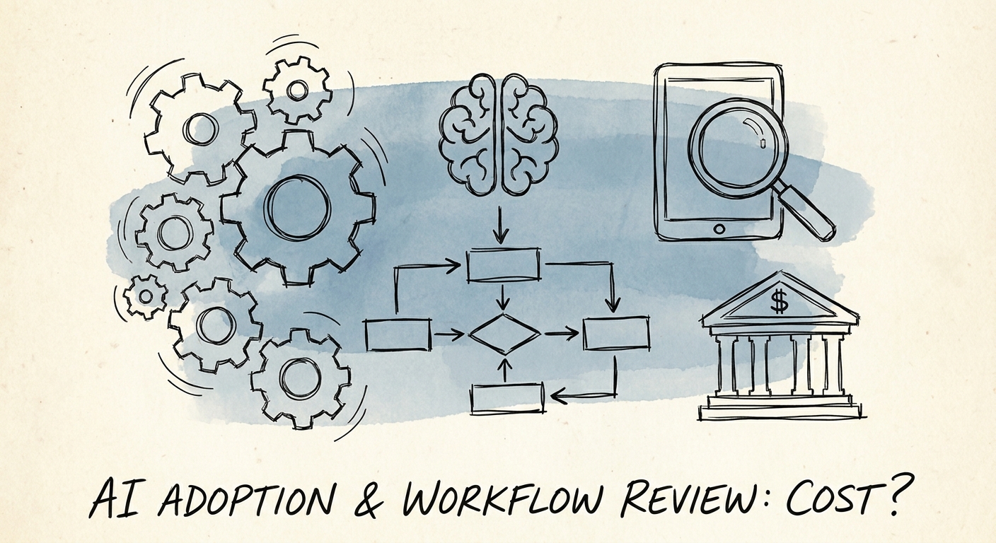 Consulting scope, risk, and workflow complexity compared before pricing an AI engagement.