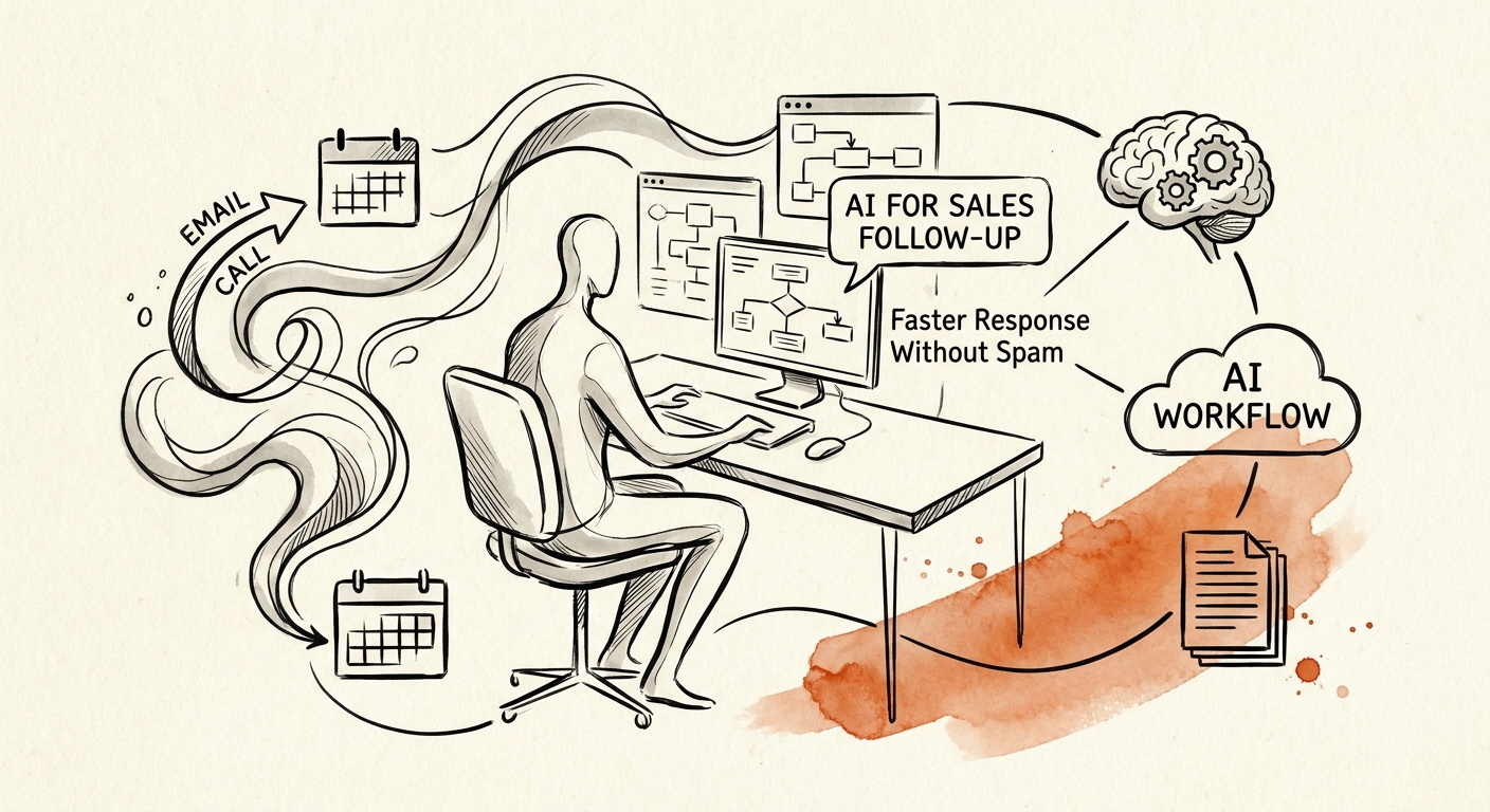 Operator workspace for AI Sales Follow-Up planning and AI workflow review.