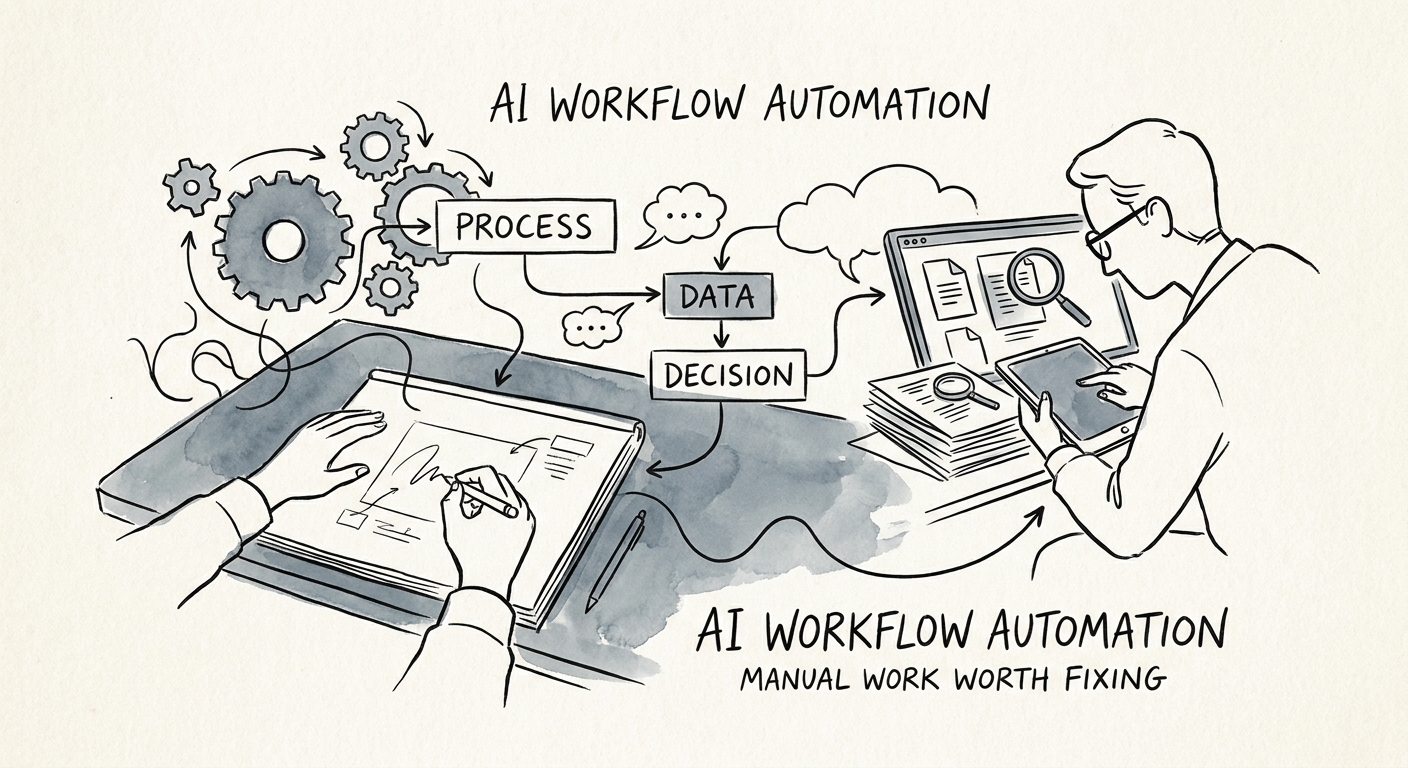 Operator workspace for AI Workflow Automation planning and AI workflow review.