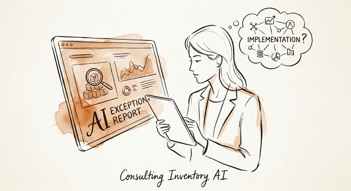A consulting-firm operator reviewing a governed AI workflow for capacity and project-input exceptions.