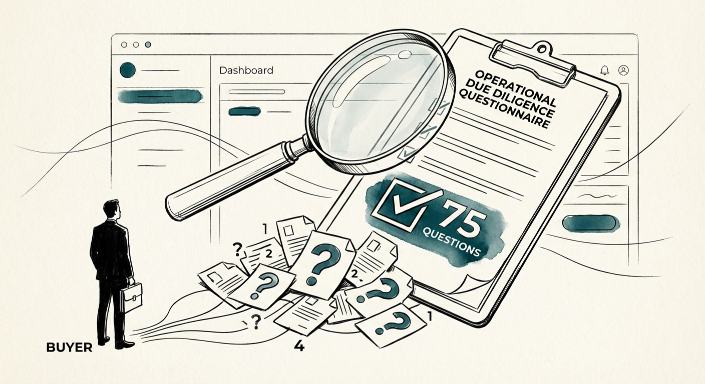 Private Equity Operational Due Diligence Checklist Dashboard