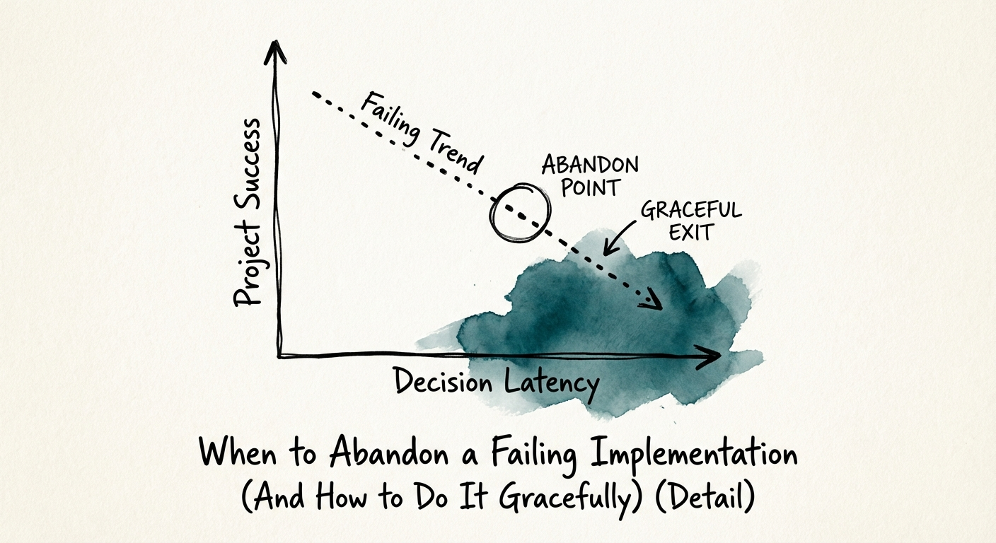 Graph showing the correlation between decision latency and
project success rates.