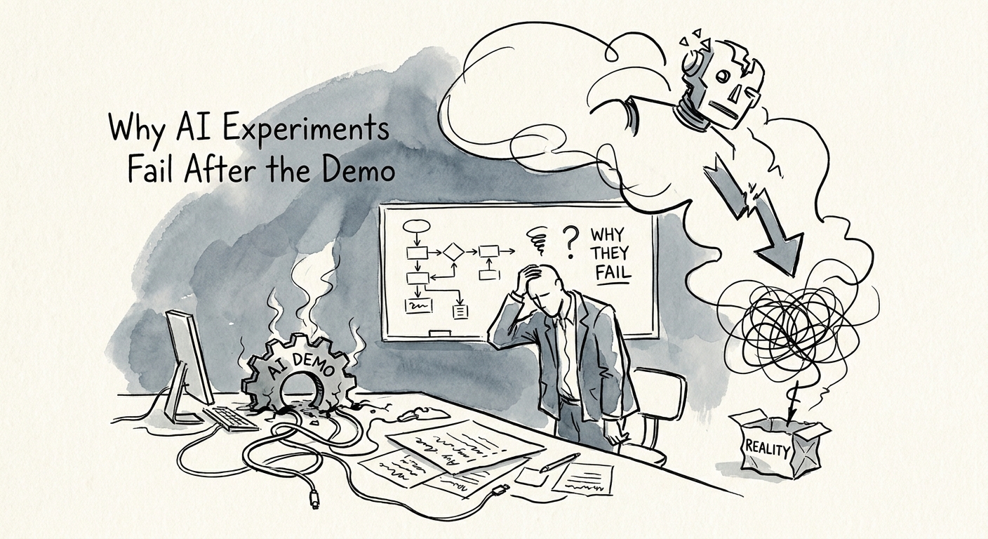 Operator workspace for AI Experiment Failure planning and AI workflow review.