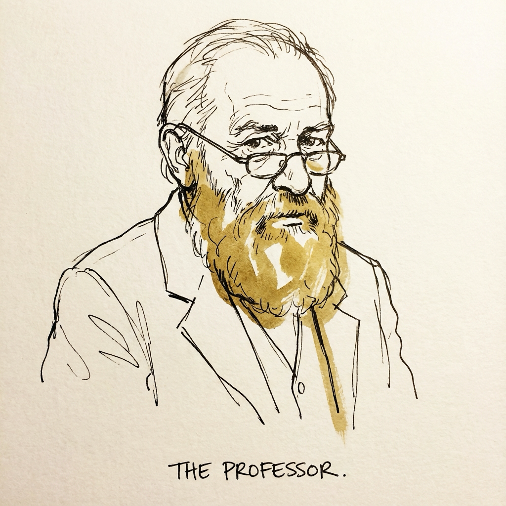 Portrait of Justin Leader.